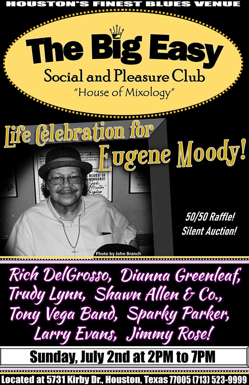 Eugene Moody Celebration of Life