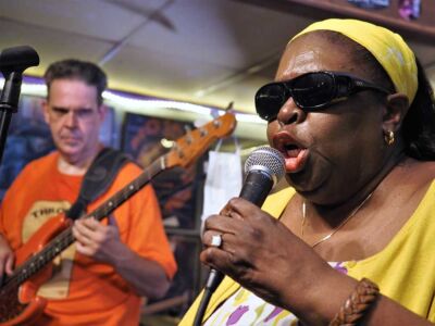 Larry Evans & Diunna Greenleaf Larry Evans & Diunna Greenleaf